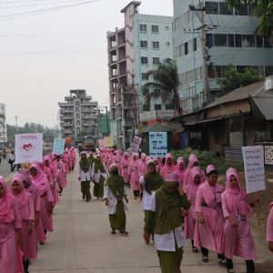আন্তর্জাতিক মিডওইয়াইফ দিবস-২০২৪ এর র‍্যালি